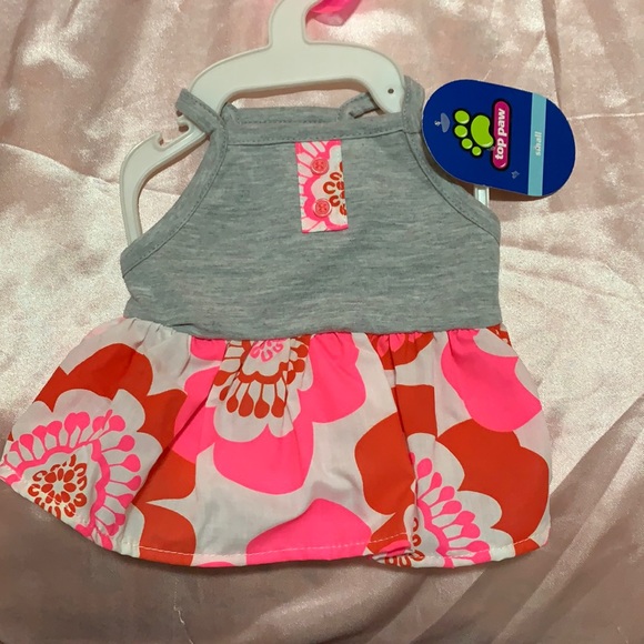 🆕 TOP PAW Dog Apparel with Flower Print - Picture 1 of 4